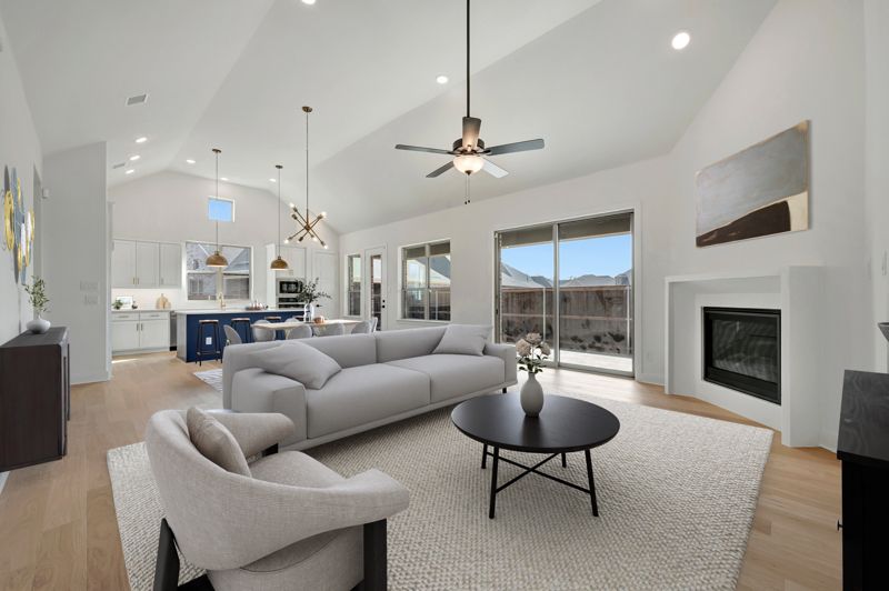 Elements at Viridian - Garden Series por David Weekley Homes en Fort Worth Texas