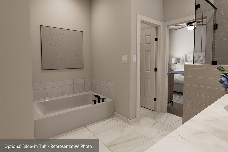 The Beaumont - Optional Slide in Tub