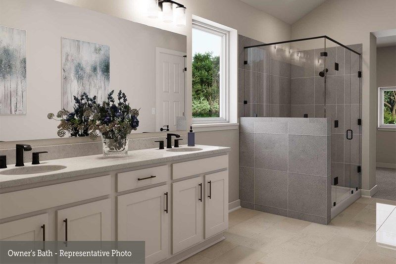 The Caleb - Owner's Bath