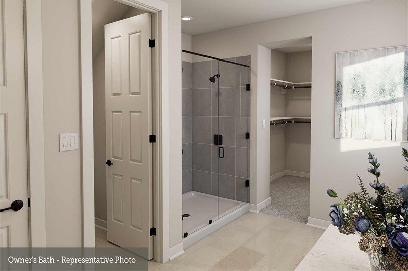 The Courtney - Owner's Bath