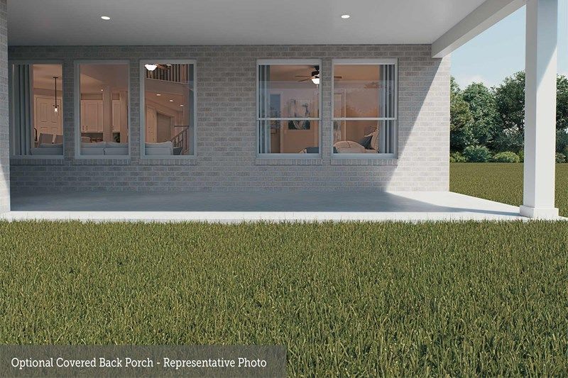 The Courtney - Covered Porch