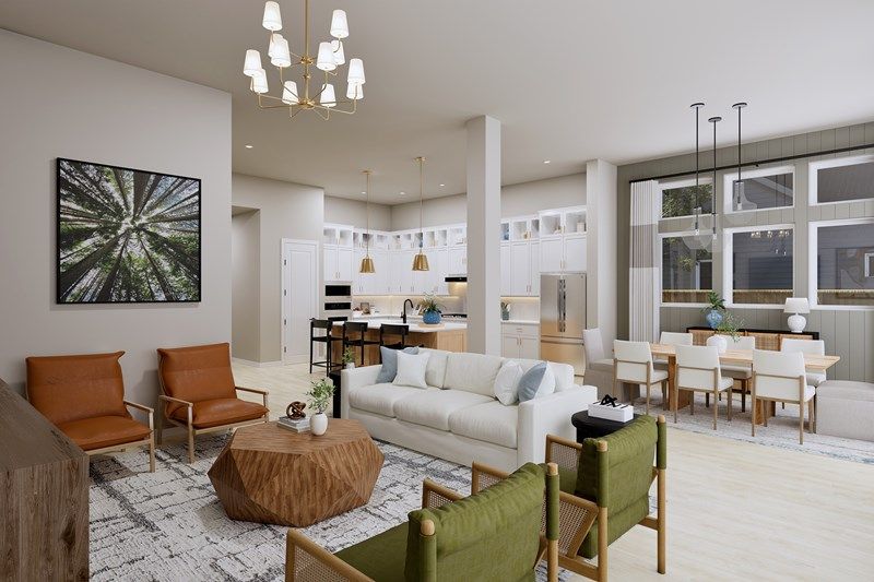 The Beeville - Family Room