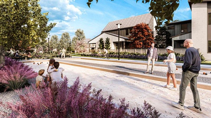 Indigo - Bocce Court