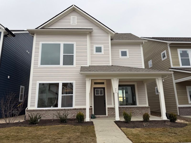 Harvest Trail of Westfield – The Courtyard Collection por David Weekley Homes en Indianapolis Indiana