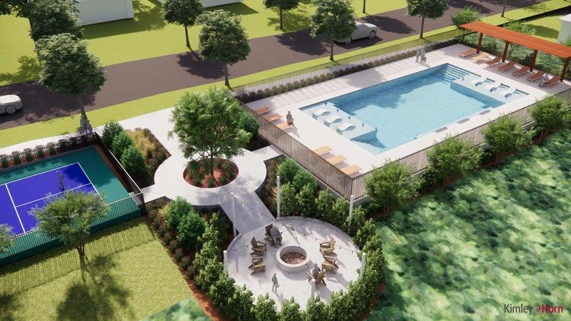 Crighton Cove - Signature Series por David Weekley Homes en Houston Texas