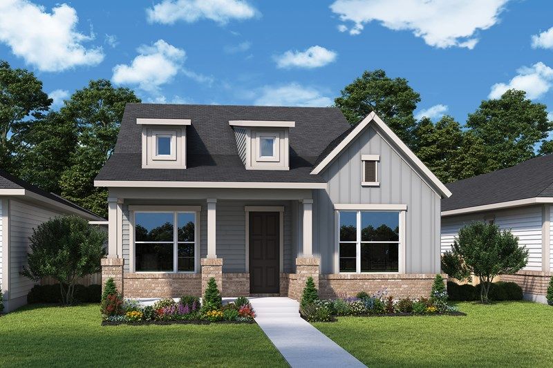 Lorelle - Emerald Heights at Bridgeland Central - 42' Alley: Cypress, Texas - David Weekley Homes
