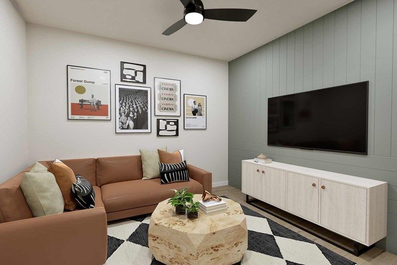 The Orchid - TV Room