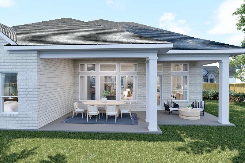 The Orchid - Extended Covered Porch