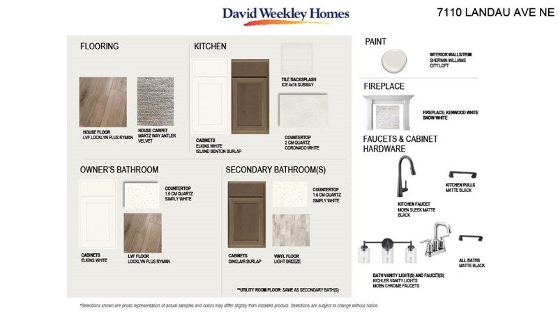 Design Selections