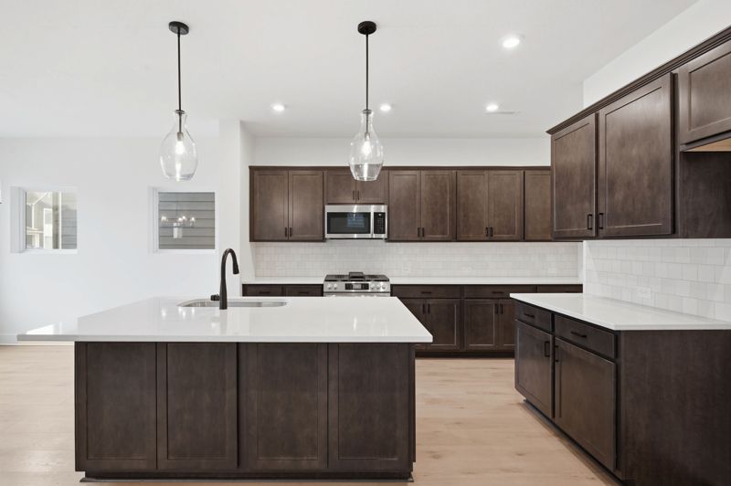 Harvest Trail of Westfield – The Courtyard Collection por David Weekley Homes en Indianapolis Indiana