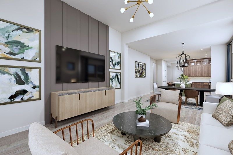 The Bastrop - Family Room