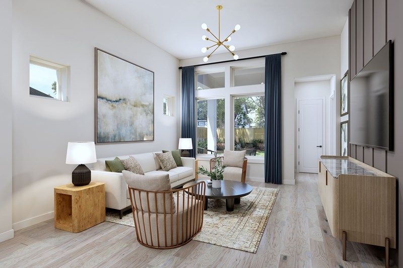 The Bastrop - Family Room