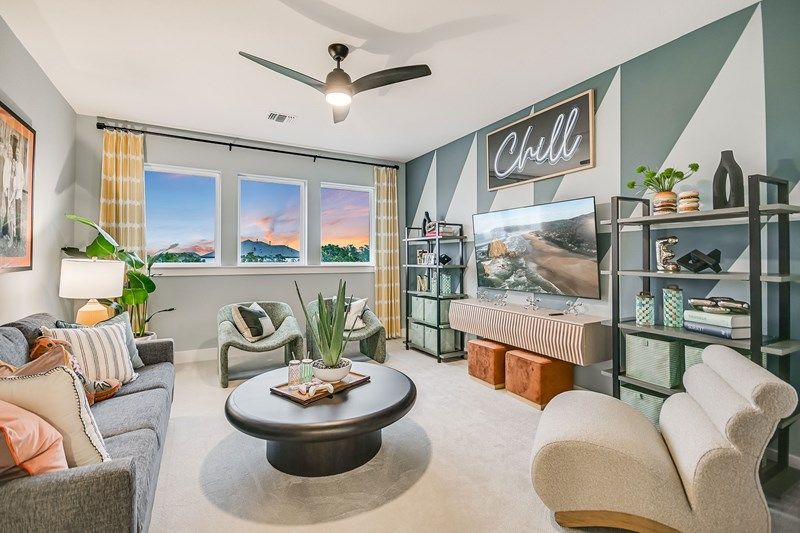 The Delgado - Media Room