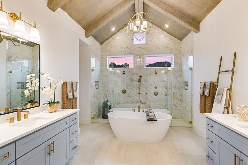 The Delgado - Owner's Bath