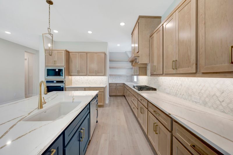 The Woodlands Hills 60’ por David Weekley Homes en Houston Texas