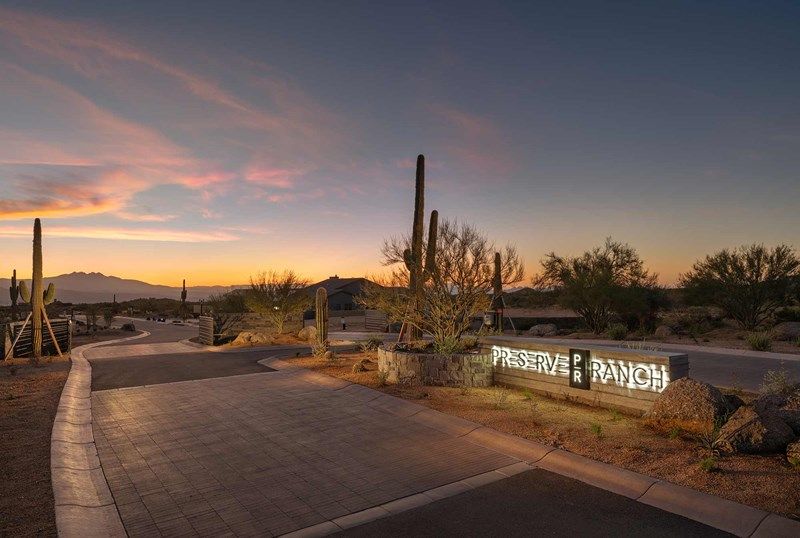 Preserve Ranch - Entrance Monument