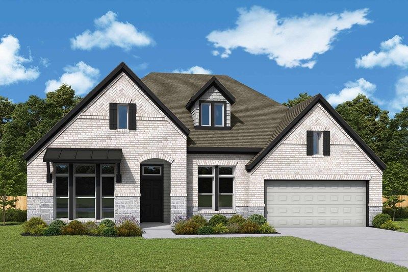 Ortega - Sundance Cove Lakeside - Overlook View Collection: Crosby, Texas - David Weekley Homes