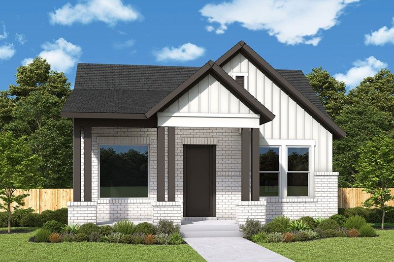 Belville - Emerald Heights at Bridgeland Central - 42' Alley: Cypress, Texas - David Weekley Homes