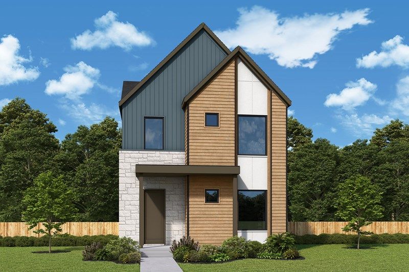 Anders - Emerald Heights at Bridgeland Central - 35' Alley: Cypress, Texas - David Weekley Homes
