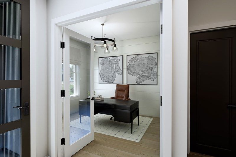The Dahlia - Optional Enclosed Study