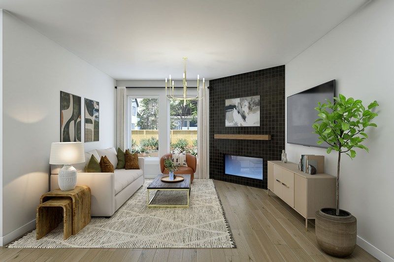 The Dahlia - Optional Fireplace