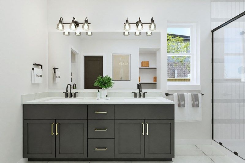 The Dahlia - Owner's Bath