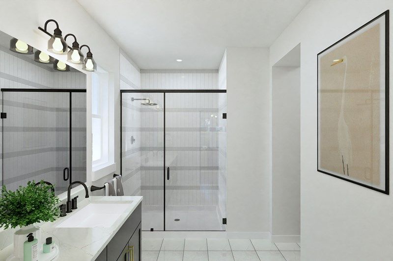 The Dahlia - Owner's Bath