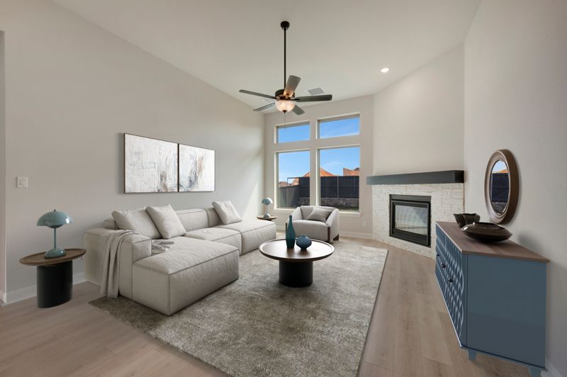 Goodland – Manor Series por David Weekley Homes en Fort Worth Texas