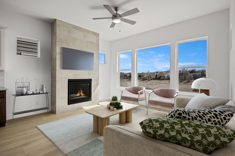 Trailside at Cottonwood Creek by David Weekley Homes in Colorado Springs Colorado