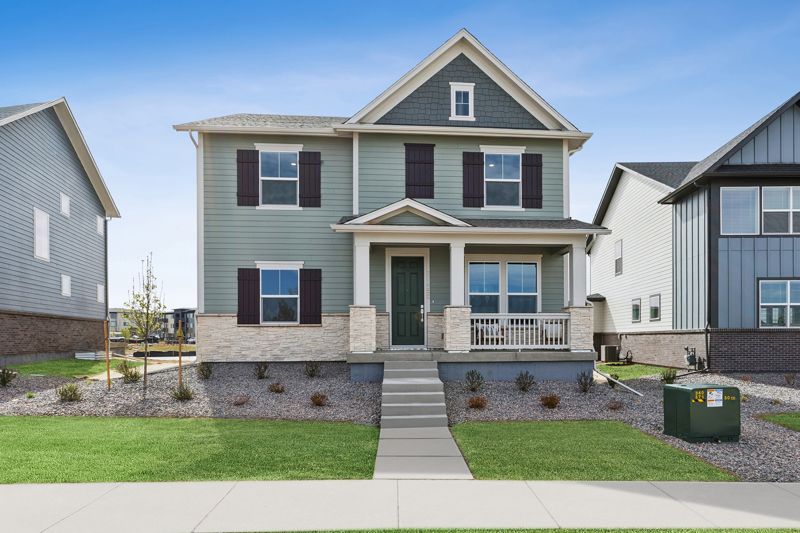 Haskell - Painted Prairie Meadow Collection: Aurora, Colorado - David Weekley Homes