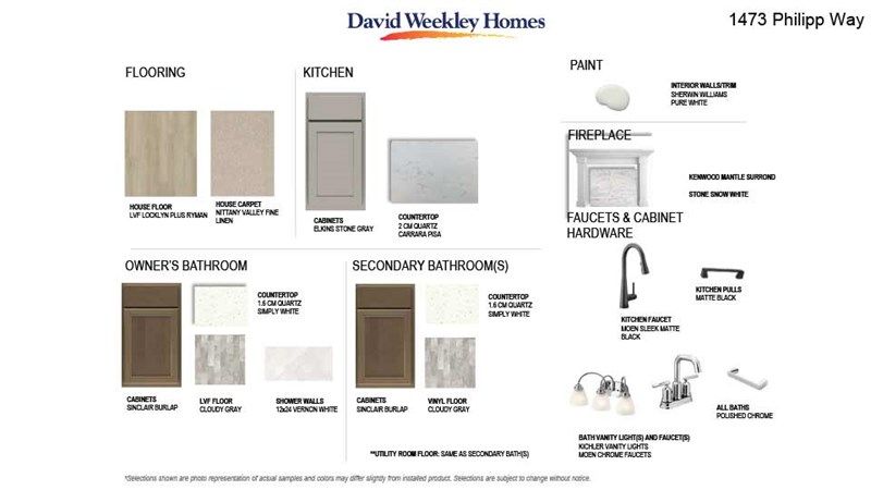 Design Selections
