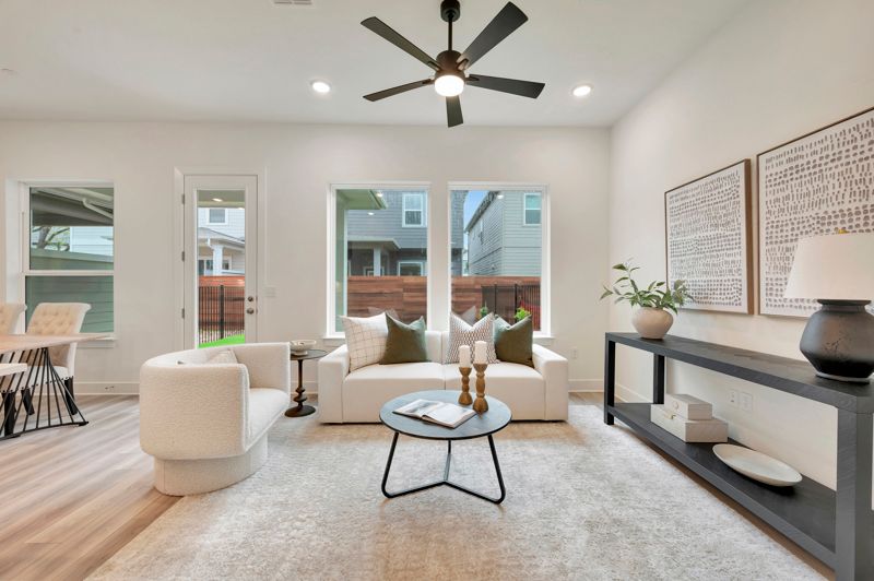 Easton Park - Nelson Village - Haven Series por David Weekley Homes en Austin Texas