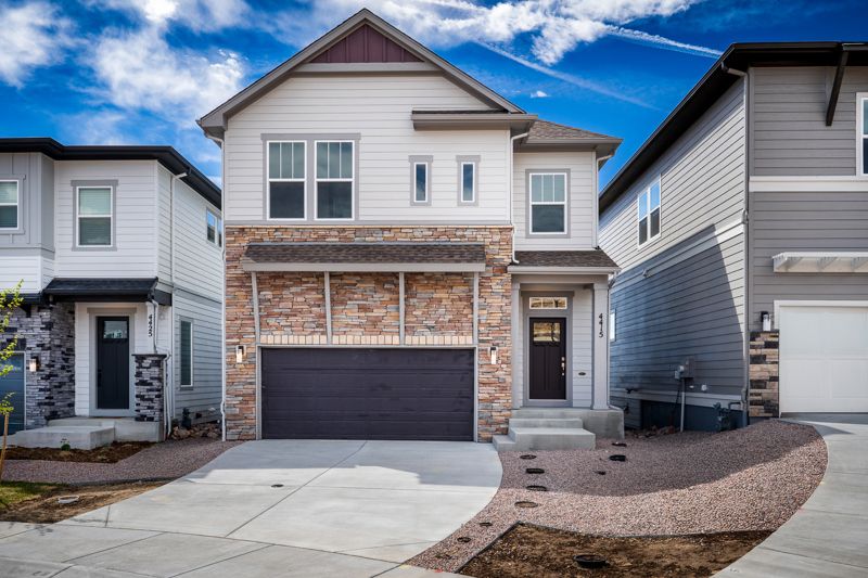 Fairview - Trailside at Cottonwood Creek: Colorado Springs, Colorado - David Weekley Homes