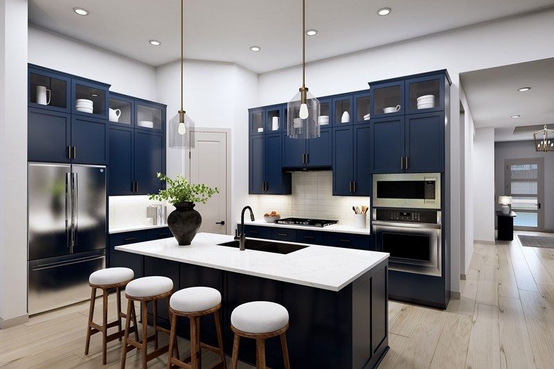 The Chamomile - Optional Cooktop Kitchen