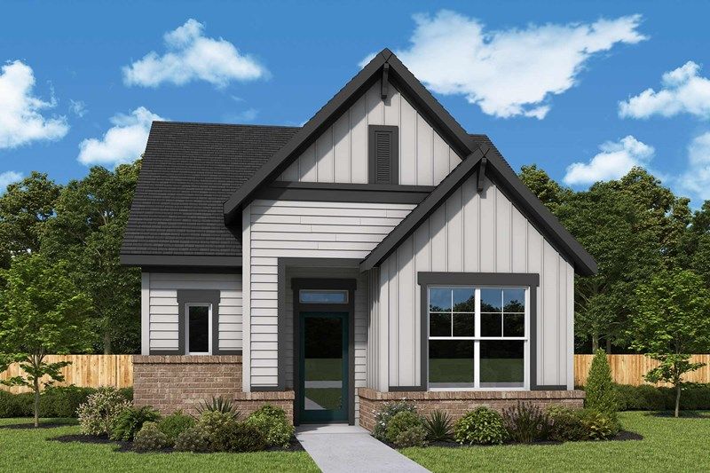 Ashby - Two Step Farm - Cottages Row Collection: Montgomery, Texas - David Weekley Homes