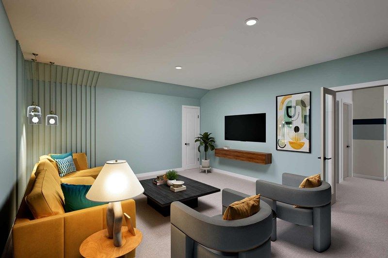 The McCamey - Optional TV Room