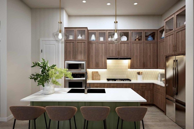 The Brownsville - Optional Cooktop