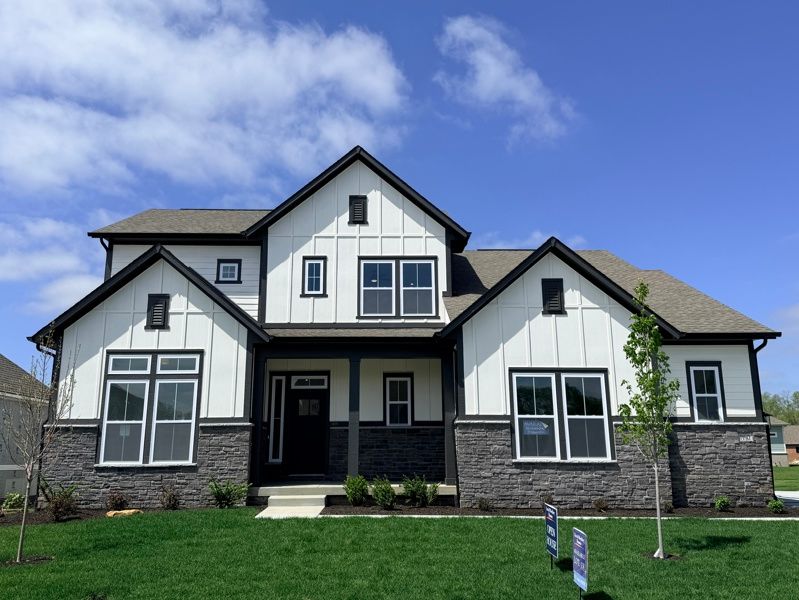 Carrington - The Lakes at Grantham: Fishers, Indiana - David Weekley Homes