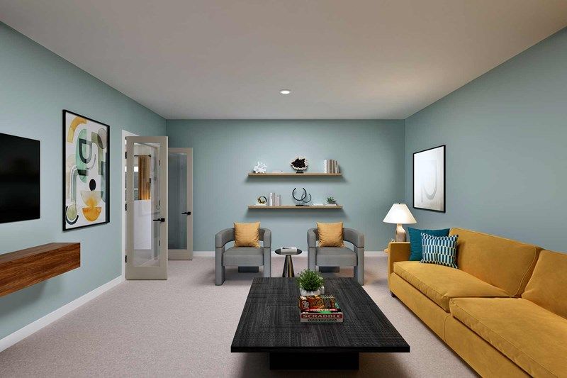 The McCamey - Optional TV Room