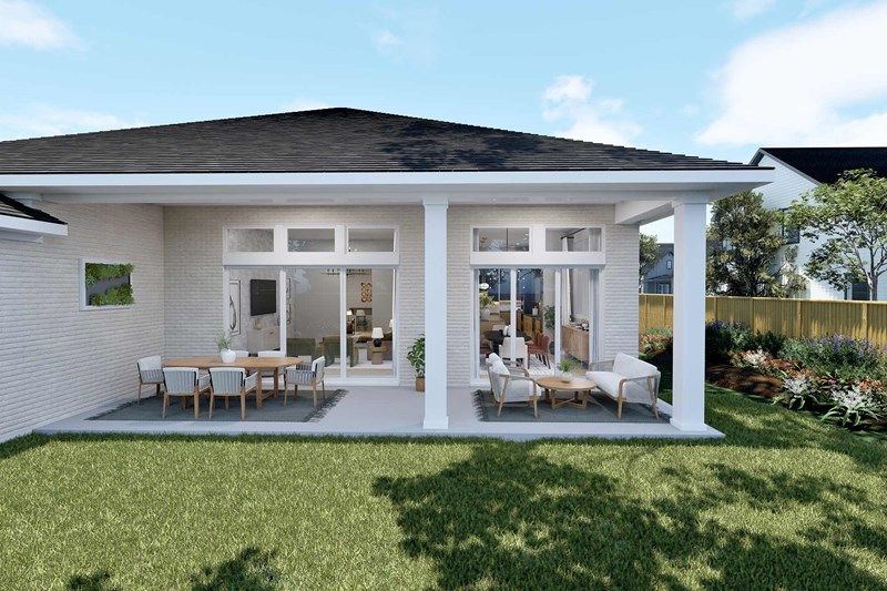 The Ingram - Optional Extended Covered Porch