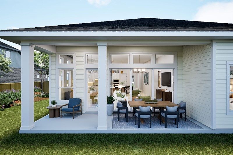The Conner - Optional Extended Covered Porch