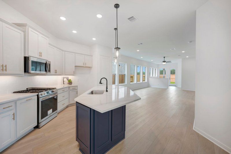 The Grand Prairie - Meadow Collection por David Weekley Homes en Houston Texas