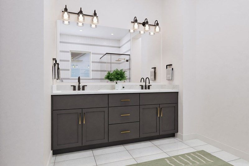 The Carrollton - Owner's Bath