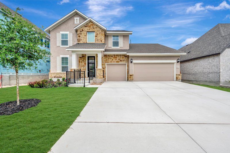 Davis Ranch 60' por David Weekley Homes en San Antonio Texas