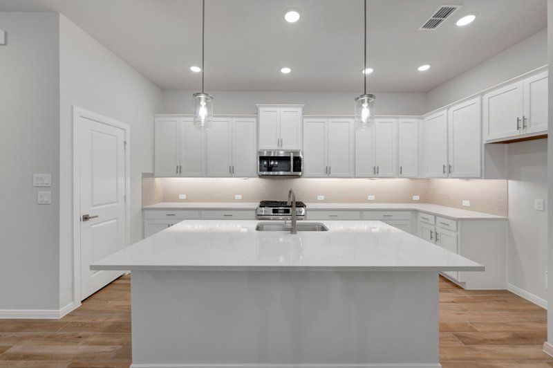 Austin Point - Terrace Collection por David Weekley Homes en Houston Texas