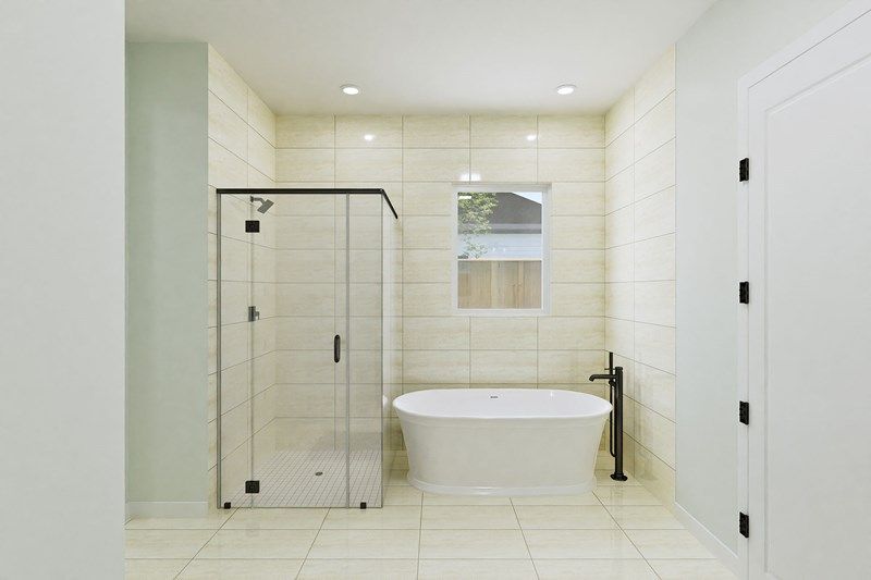 The Brooke - Optional Standing Tub with Shower