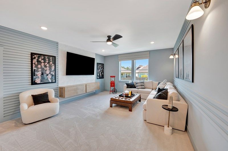 The Mendoza - Media Room