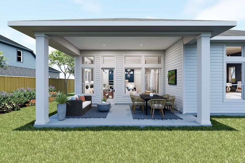 The Brenner - Optional Extended Covered Porch