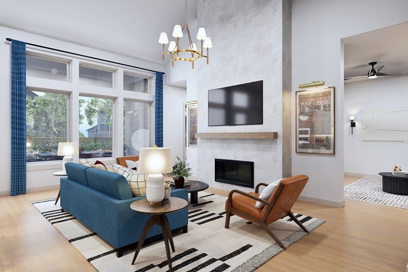 The Corinth - Optional Fireplace