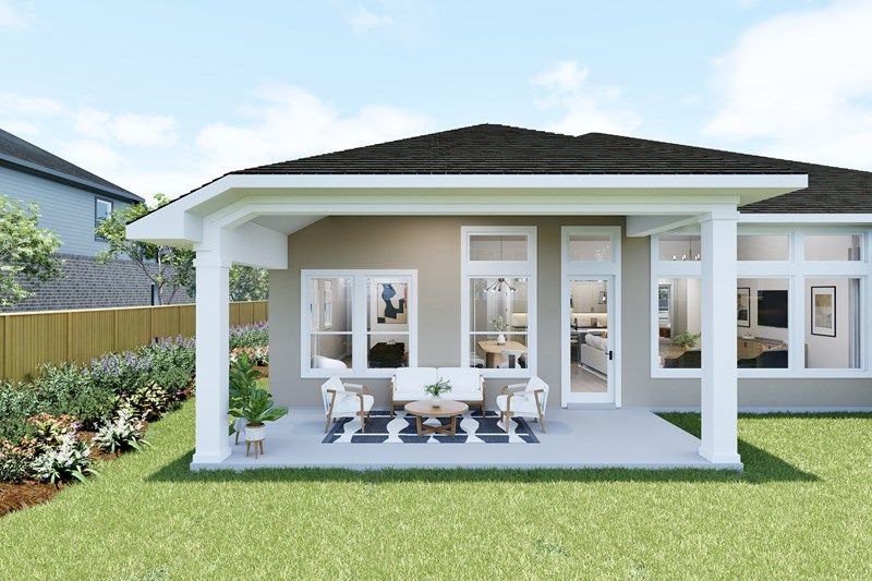 The Sentinel - Covered Porch